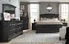 Clearance Townsend Dark Gray 4 Piece Queen Bedroom Set