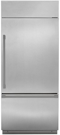 ZICS360NNRH Monogram 36 Inch Bottom Freezer Refrigerator - Stainless Steel, 21.3 cu. ft.