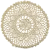 Clearance Round Off White Macrame Wall Decoration