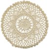 Round Off White Macrame Wall Decoration