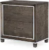 Counter Point Smoke Gray Nightstand