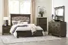 Clearance Margery Rustic Brown 4 Piece Queen Bedroom Set