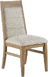 Loft Harbor Light Brown Upholstered Dining Room Chair
