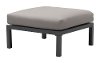 Dark Gray Patio Ottoman - Santorini