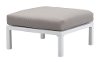 White Patio Ottoman - Santorini