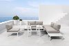 White Patio Coffee Table - Santorini