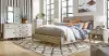 Zane Parchment Tan 4 Piece Queen Bedroom Set