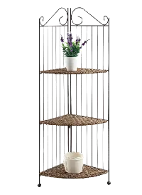 3 Tier Corner Bookcase - Corona