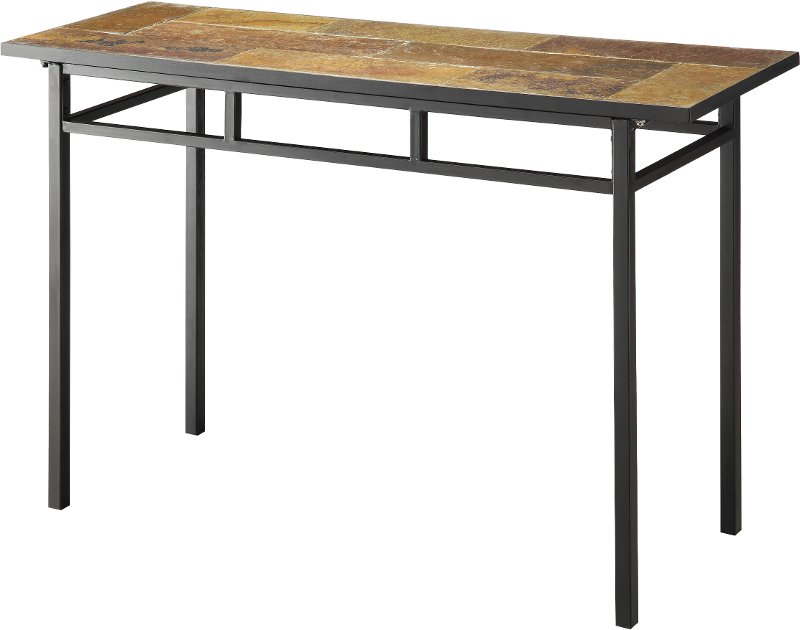 Slate Outdoor Patio Sofa Table Stone Rc Willey Furniture Slate Outdoor Patio Sofa Table Stone, Patio Sofa Table