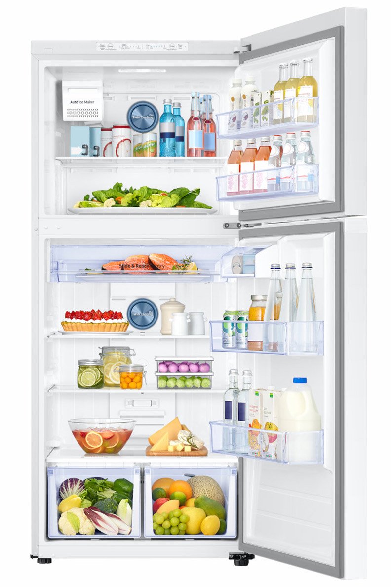 RT18M6215WW Samsung 18 cu ft Top Freezer Refrigerator with FlexZone - 29 W White-5