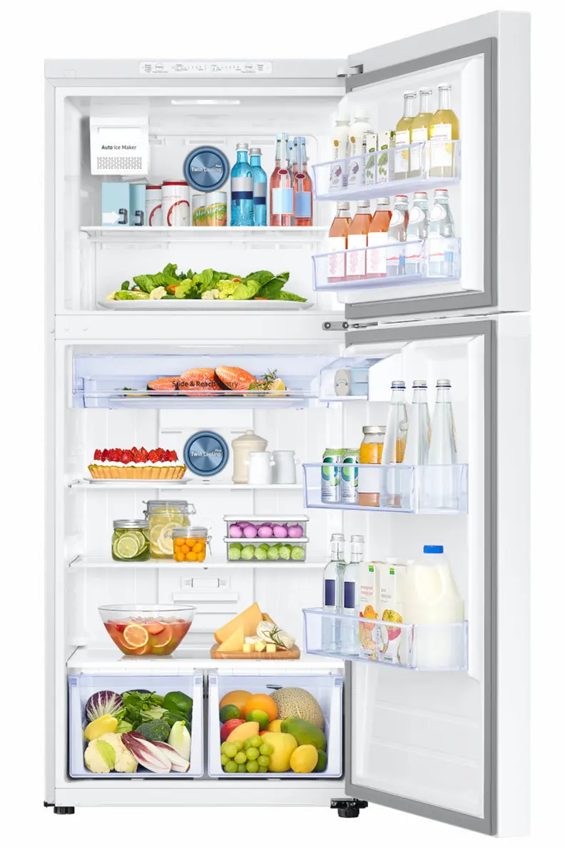 RT18M6215WW Samsung 18 cu ft Top Freezer Refrigerator with FlexZone - 29 W White-5