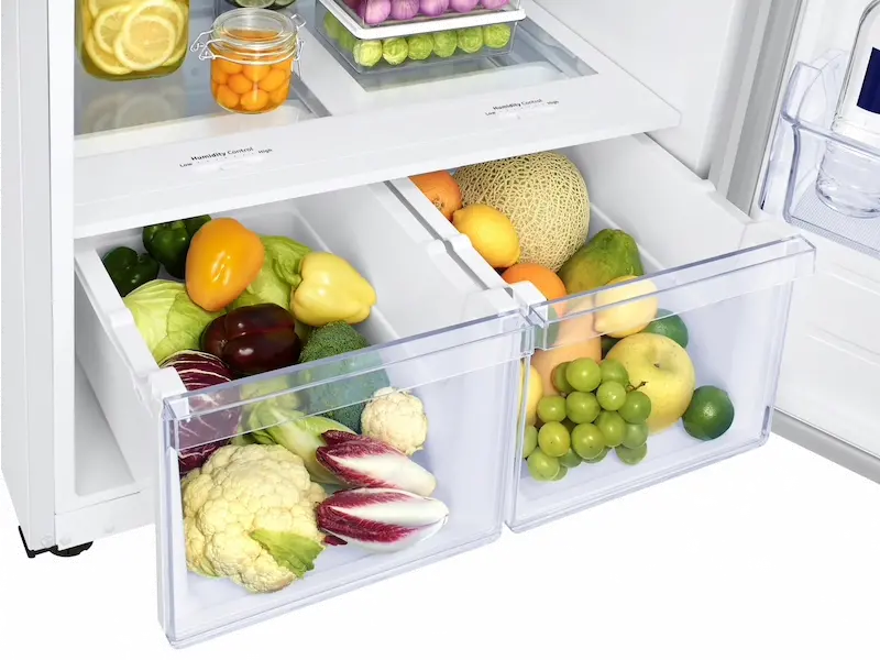 RT18M6215WW Samsung 18 cu ft Top Freezer Refrigerator with FlexZone - 29 W White-6