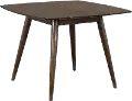 Mid Century Modern Dark Brown Dining Room Table - Santana
