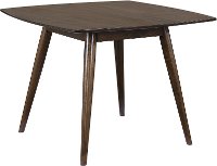 Mid Century Modern Dark Brown Dining Room Table - Santana