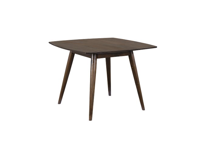 Mid Century Modern Dark Brown Dining Room Table - Santana