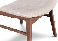 Mid Century Dark Walnut Dining Room Chair - Ollie-4