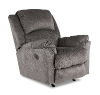 Graphite Gray Power Rocker Recliner - Malloy