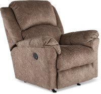 Portabella Tan Power Rocker Recliner - Malloy