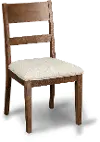 Clearance Forge Rustic Brown Dining Room Chair