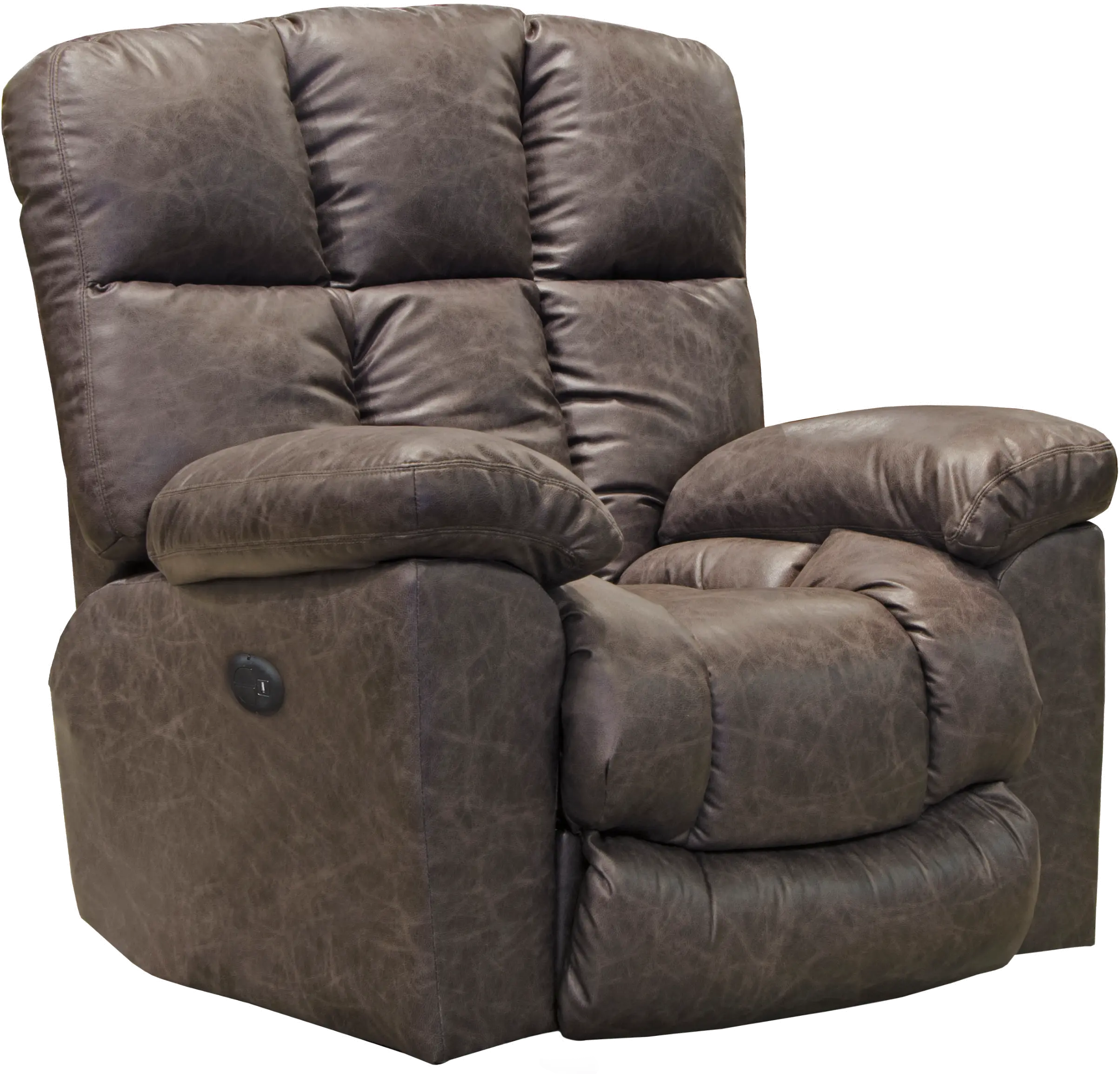 64784-2 Mayfield Graphite Brown Power Rocker Recliner-1