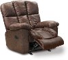 64784-2 Mayfield Saddle Brown Power Rocker Recliner