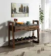 Modern Rustic Brown Dining Server - Forge