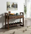 Modern Rustic Brown Dining Server - Forge