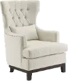 Adriano Beige Accent Chair