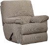 Pewter Gray Glider Recliner - Elliot
