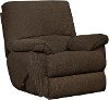 Pewter Gray Glider Recliner - Elliot
