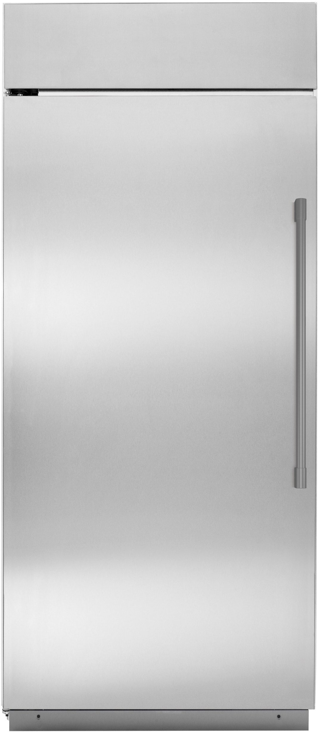 ZIFS360NNLH Monogram 30 Inch Column Freezer - 21.9 cu. ft. Stainless Steel-1