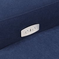 Navy Blue 2 Piece Power Reclining Sofa - Infinity-3