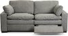 Charcoal Gray 2 Piece Power Reclining Sofa - Infinity