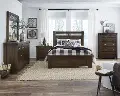 Thackery Dark Brown 4 Piece King Bedroom Set