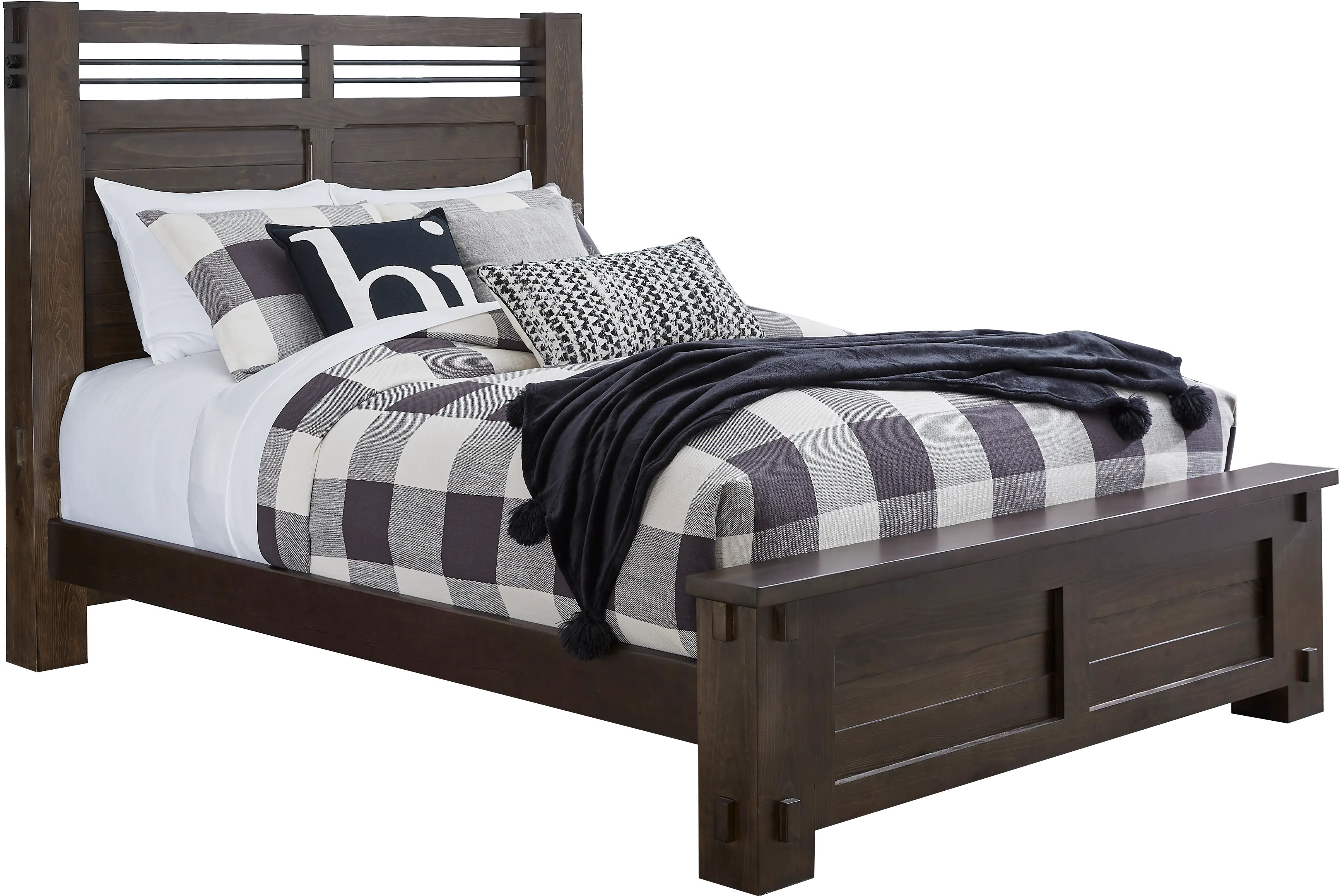 Thackery Dark Brown 4 Piece King Bedroom Set-2