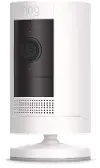 B07Q6ZZFLS,STICKUPCM Ring Stick Up Indoor/Outdoor Wireless Security Camera - White