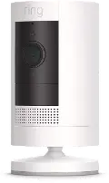 B07Q6ZZFLS,STICKUPCM Ring Stick Up Indoor/Outdoor Wireless Security Camera - White