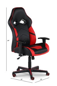 Red Gaming Chair - Vapor-4