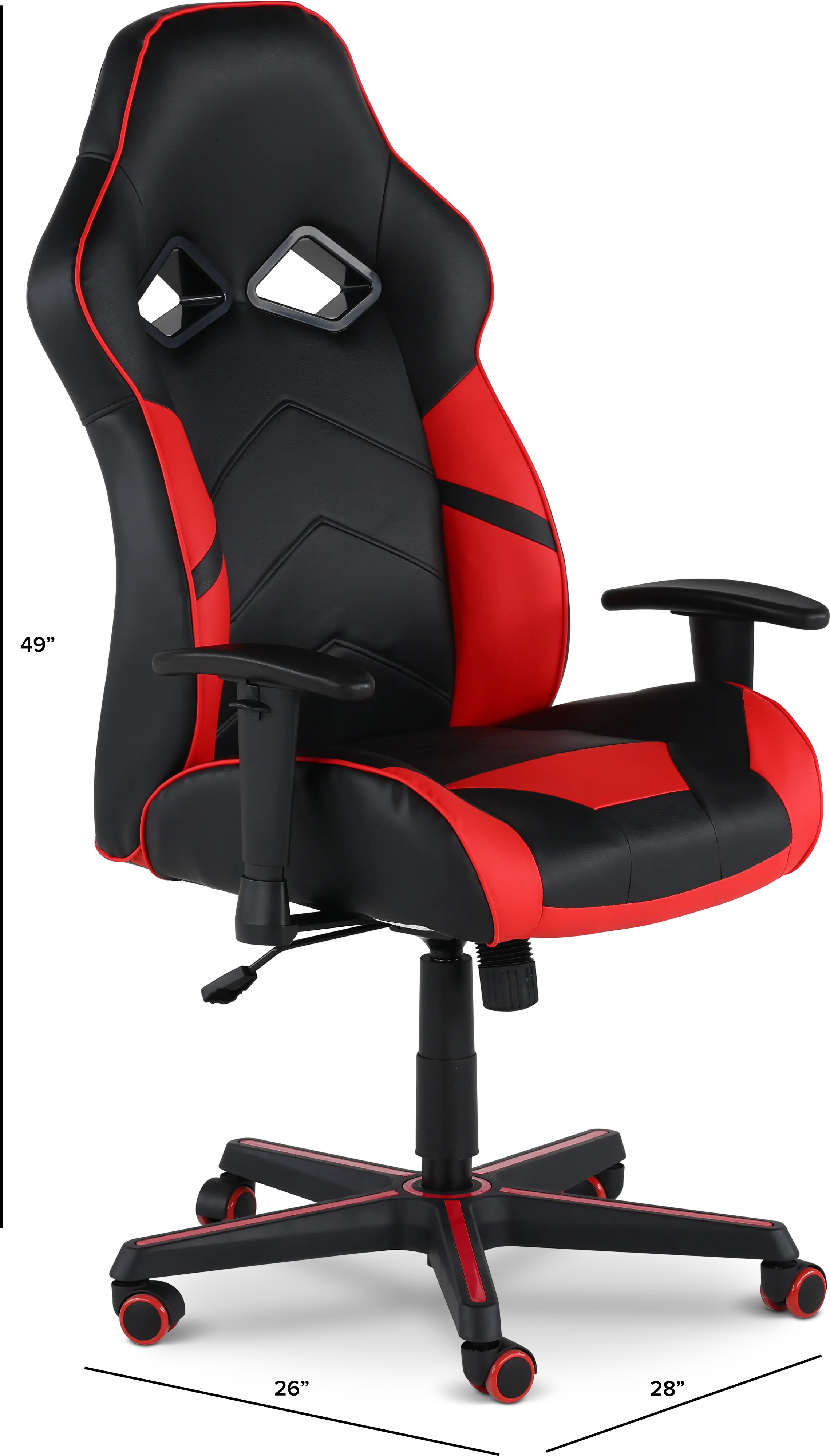 Vapor Red Gaming Chair-4