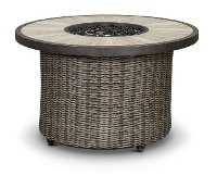 KIT Round 42 Inch Fire Pit - Oak Grove-1