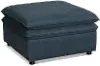 Biggie Contemporary Eclipse Navy Blue Ottoman