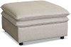 Contemporary Storm Light Gray Ottoman - Biggie