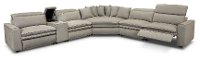 Storm Light Gray Power Reclining Sectional with XL Wedge - Biggie-2