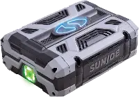 iON100V-2.5Ah Snow Joe 100 Volt 2.5 Ah Lithium-Ion Battery