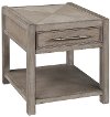 Cypress Lane Transitional Washed Gray End Table
