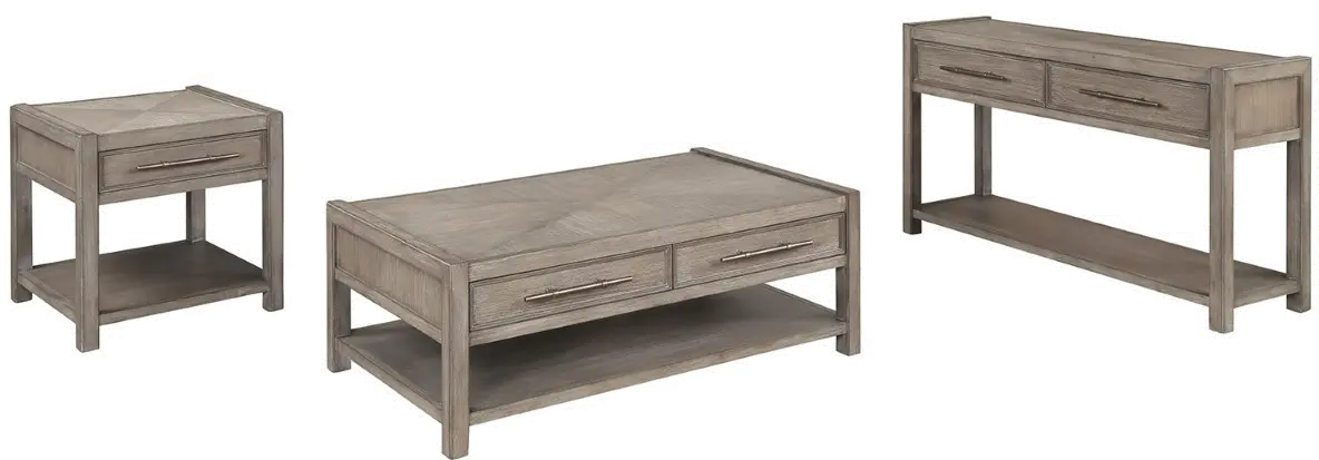 Cypress Lane Transitional Washed Gray End Table-3