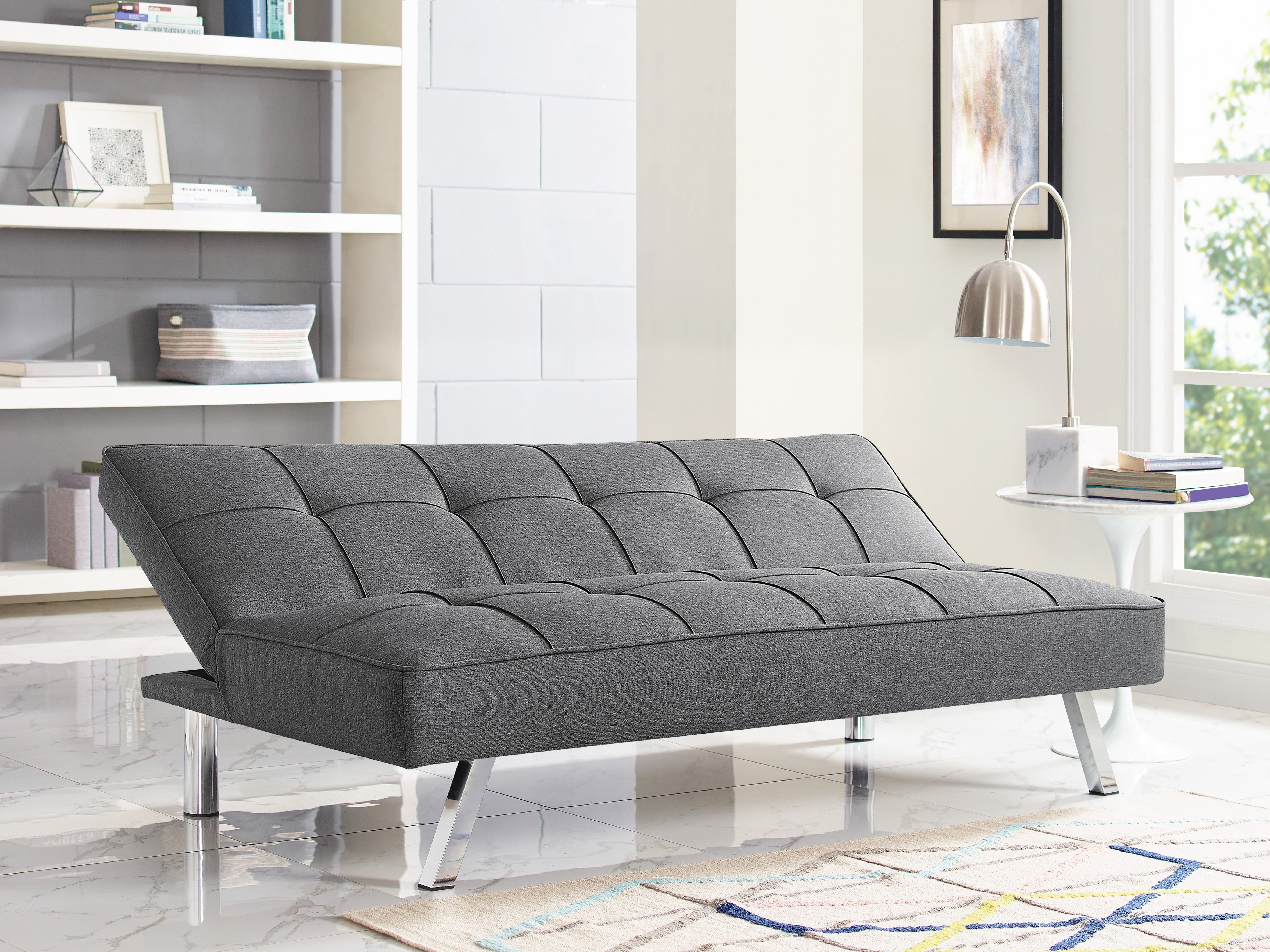 Dark Gray Serta Convertible Sofa Sleeper - Corey-2