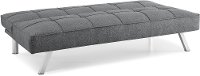 Dark Gray Serta Convertible Sofa Sleeper - Corey-6