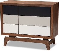 Modern Walnut Brown Dresser - Wilt-4