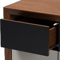 Modern Walnut Brown Dresser - Wilt-6